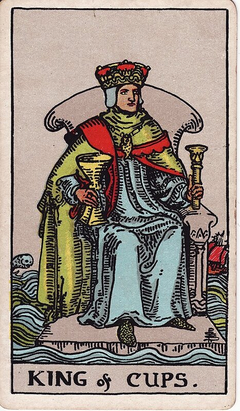 Lá King of Cups