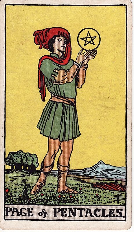 Lá Page of Pentacles