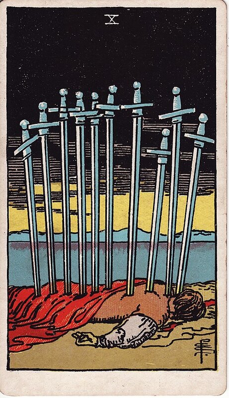 Lá Ten of Swords
