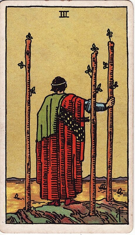 Lá Three of Wands