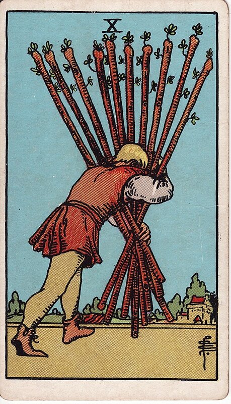 Lá Ten of Wands