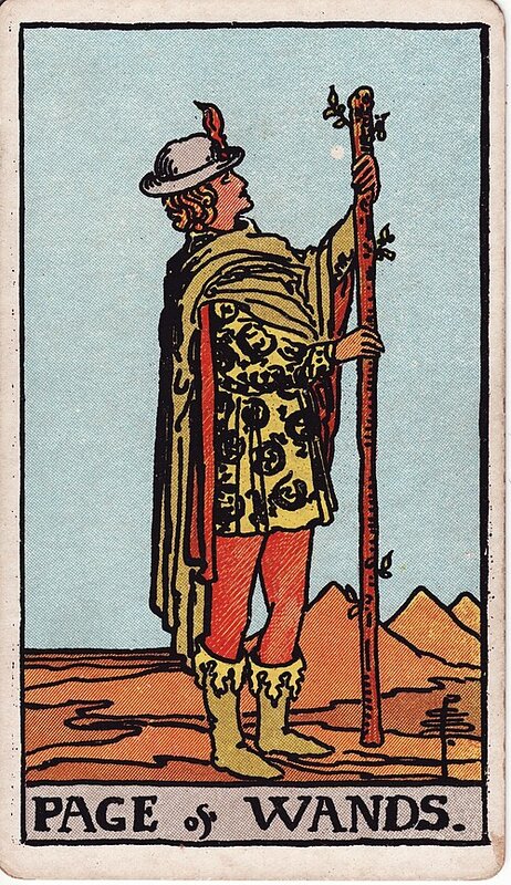 Lá Page of Wands